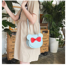 Cute And Adorable Bowknot Soft Girl Student Children's Small Bag Pu Female - Everyday Essentialsco